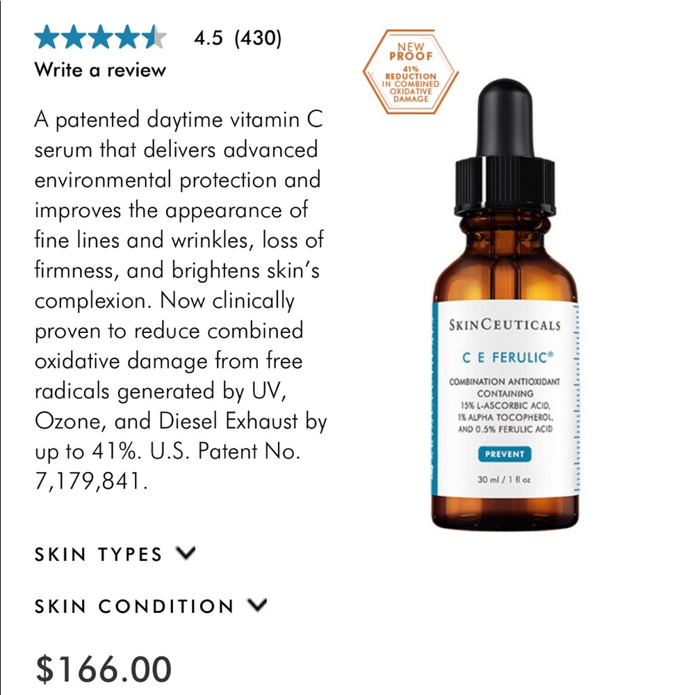 Skin Ceuticals / C E Ferulic Serum